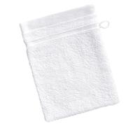 B BARCELOHOGAR Manopla Baño Rizo Diamante - 01 Blanco, 15X20 cm