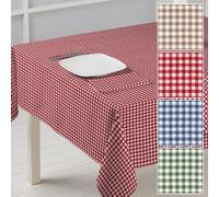 B BARCELOHOGAR Mantel Jacquard Vichy