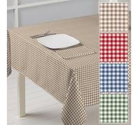 B BARCELOHOGAR Mantel Jacquard Vichy