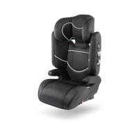 b bellelli - MICHELANGELO² FIX AIR, Alzador Coche ISOFIX, Elevador Coche Niño 100-150 cm (15-36 kg), Plegable y ajustable en altura, Color Negro, 3,5-12 años