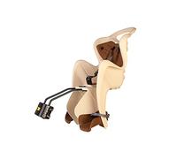 b bellelli Mr. Fox - Asiento Posterior de Bicicleta - para niños de hasta 22 kg, de 3 a 8 años - Se Fija al Cuadro - Beige