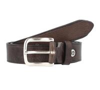 b.belt Cinturón César de cuero 110 cm gris