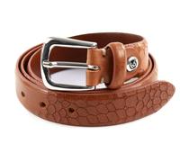 b.belt cinturón Charlisa Silver Belt W100 Mid Brown