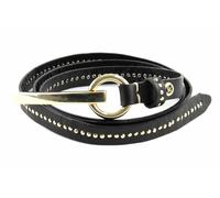 b.belt Cinturón de cuero Cher schwarz (BB0901L98-70-0790)