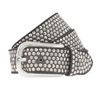 b.belt Cinturón con tachuelas I cuero 85 cm marrón