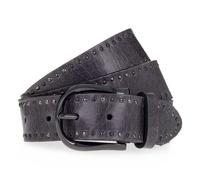 b.belt Cinturón con tachuelas Piel 85 cm gris