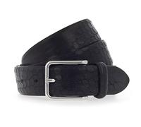 b.belt Cinturón de cuero 105 cm negro