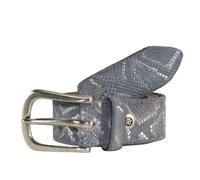 b.belt Cinturón de cuero 80 cm gris