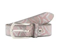 b.belt Cinturón de cuero rose-silver-metallic (BB0545L59-85-8615)