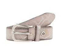 b.belt Cinturón de cuero 95 cm beige