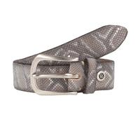b.belt Cinturón de cuero 95 cm gris