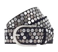 b.belt Cinturón de cuero con tachuelas 85 cm negro