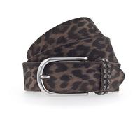 b.belt Cinturón Leora de cuero 80 cm gris