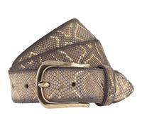 b.belt Cinturón Sabia Cuero vanille/gold metallic (BB0984L59-100-1217)