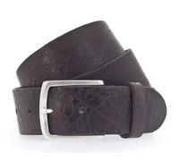 b.belt cinturón Zac Ledergürtel W100 Dark Brown