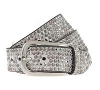 b.belt cinturón Zoe Nietengürtel W100 White