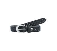 b.belt Lilou Cinturón Piel natural 80 cm negro