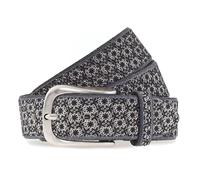 b.belt Cinturón de cuero schwarz (BB0827L78-90-7915)