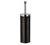 B BERLINGER HAUS BERLINGERHAUS PROFESSIONAL PRECISION Black Silver Escobilla de Baño 40 cm, Escobillero WC Acero Inoxidable, Cepillo Inodoro, Portaescobillas sin Taladros Portátil,Diseño Moderno Negro