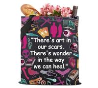 B & Blackbirds - Bolsa de mano con diseño de romance oscuro, regalos para lectores, amantes de los helados, bolsa de compras reutilizable, Way We Can Heal3, large