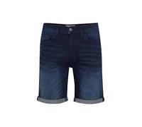 b BLEND Shorts Pantalones Cortos de Jean, Azul Oscuro Denim (200292), M Hombres