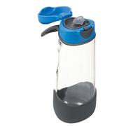 b.box Botella de Agua Deportiva | Botella de Agua para Niños de Fácil Agarre y Tapa Antifugas | Botella Infantil de Diseño Moderno | Inclinar y Sorber| 600 ml