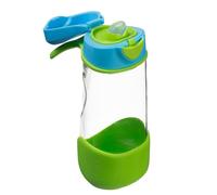 b.box Botella de Agua Deportiva | Botella de Agua para Niños de Fácil Agarre y Tapa Antifugas | Botella Infantil de Diseño Moderno | Inclinar y Sorber| 450 ml