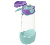 b.box Botella de Agua Deportiva | Botella de Agua para Niños de Fácil Agarre y Tapa Antifugas | Botella Infantil de Diseño Moderno | Inclinar y Sorber| 600 ml