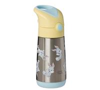 b.box Botella de Agua Termo para Agua y Bebidas | Botella de Agua de Acero Inoxidable de Doble Capa Aislante | Mantiene las Bebidas Frías Hasta 8h y Calientes Hasta 6h | 350 ml