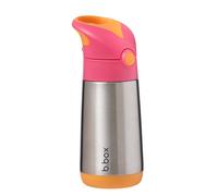 b.box Botella de Agua Termo para Agua y Bebidas | Botella de Agua de Acero Inoxidable de Doble Capa Aislante | Mantiene las Bebidas Frías Hasta 8h y Calientes Hasta 6h | 350 ml