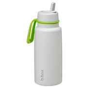 b.box Botella Termo para Agua y Bebidas con Tapa Abatible | Botella de Agua de Acero Inoxidable Aislante de Triple Capa | Mantiene las Bebidas Frías Hasta 46h | 1 L