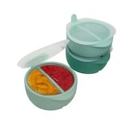 b.box Contenedores de Alimentos de Bebé Fill + Freeze, Lote de 3 | Recipientes de Comida de Bebé Aptos para Congelador, Microondas y Lavavajillas | Ideal para Usar con Fill + Feed | 85 ml