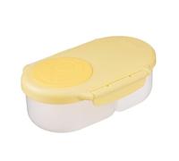 b.box Fiambrera Infantil con Compartimentos | Bento Box Infantil Mini con 2 Compartimentos Herméticos | Caja de Almuerzo y Picoteo para Niños | Cabe 1 Fruta Entera | Sin BPA