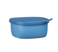 b.box Fiambrera Pequeña Infantil Porta Alimentos Para Caja de Almuerzo Fiambrera para Niños de Plástico con Tapa de Silicona | Apta Microondas y Lavavajillas | 400 ml