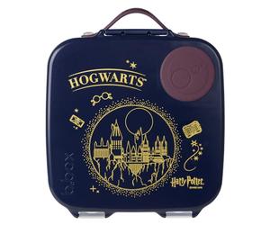 b.box Harry Potter Lunch Box para Niños | Fiambrera Infantil Bento Grande con 4 Compartimentos (2 Herméticos), Separador Extraíble, Bolsa de Gel Frío | 3+ Años | 2 L