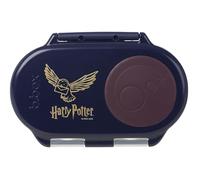 b.box Mini fiambrera para niños con compartimentos Harry Potter, caja bento, 2 compartimentos a prueba de fugas, fiambrera para platos y aperitivos, espacio para frutas enteras | libre de BPA