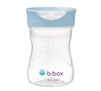 b.box - Taza de aprendizaje sin BPA, lavable en lavavajillas, transparente, 240 ml, para niños de 12 meses y más