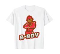 B-Boy 90s Old School Hip Hop 80s Breakdance Cool Dancer Gift T-Shirt White