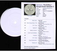 B BOY / BOOGIE DOWN SAMPLER - THE B BOY / BOOGIE DOWN SAMPLER - B BOY / BOOGIE DOWN SAMPLER - LP VINYL