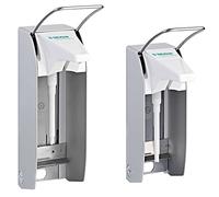 B.Braun Plus E - Dispensador de pared (500 ml, manga corta, palanca visible, 10 cm, sin contacto, universal