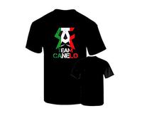 B & C Camiseta Canelo Mexico Boxeo Campeon Algodon Calidad 190grs (S)