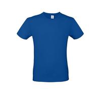 B&C - Camiseta de hombre y mujer de algodón 100% - Camiseta unisex con mangas cortas, camiseta de cuello redondo liso personalizable, tejido certificado Oeko-Tex, turquesa, M