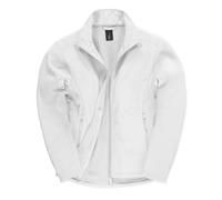 B&C ID.701 - Chaqueta softshell para hombre, blanco, XL