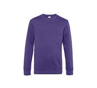 B&C Mens King - Jersey de cuello redondo para hombre violeta XL