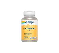 B-Complex 75 Solaray 100 cápsulas vegetales - complejo B para energía y bienestar