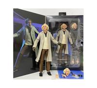 (B con caja) Regreso al futuro Parte II Ultimate Grip Tannen DOC Brown Marty McFly Figuras de acción Decoración