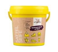 B & E Jabón de Silla Montar con Esponja 1000ML Cuidado Cuero Caballos