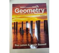 B.E.S.T. Standards for Math Florida Geometry with CalcChat and CalcView, Volume 2,