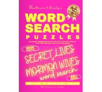 B&E - Secret Lives of Mormon Wives Word Search Puzzle Books For Adults Large Print Season 2: Gifts For Women, Stocking Stuffer, Christian Living, Religion, SLOMW