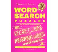 B&E - Secret Lives of Mormon Wives Word Search Puzzle Books For Adults Large Print Season 3: Gifts For Women, Stocking Stuffer, Christian Living, Religion, SLOMW